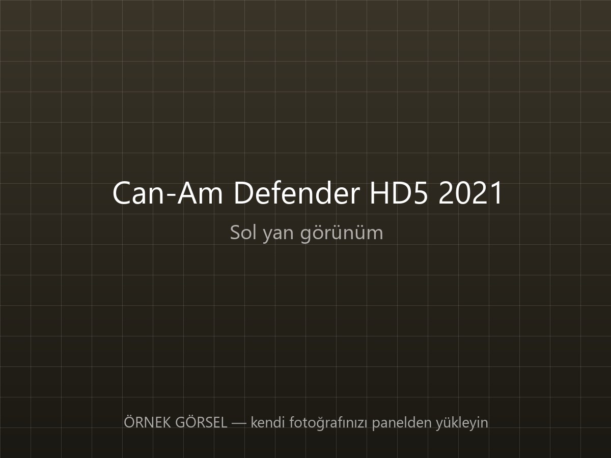 Can-Am Defender HD5 2021 — 4.500 km, UTV