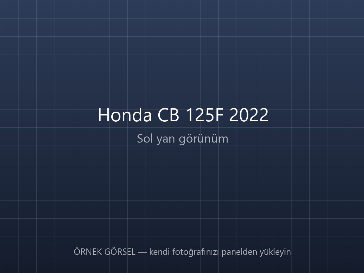 Honda CB 125F 2022 Model — 8.400 km, Hatasız